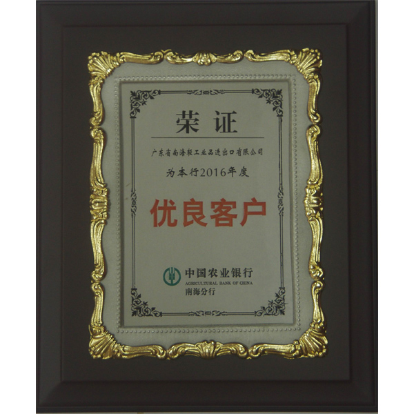 佛山市南海区进出口商会 副会长单位